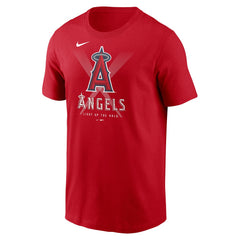 Red Los Angeles Angels Nike Light Up the Halo Local Team T-Shirt