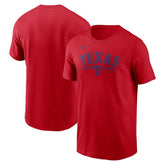 Red Texas Rangers Nike Local Team T-Shirt