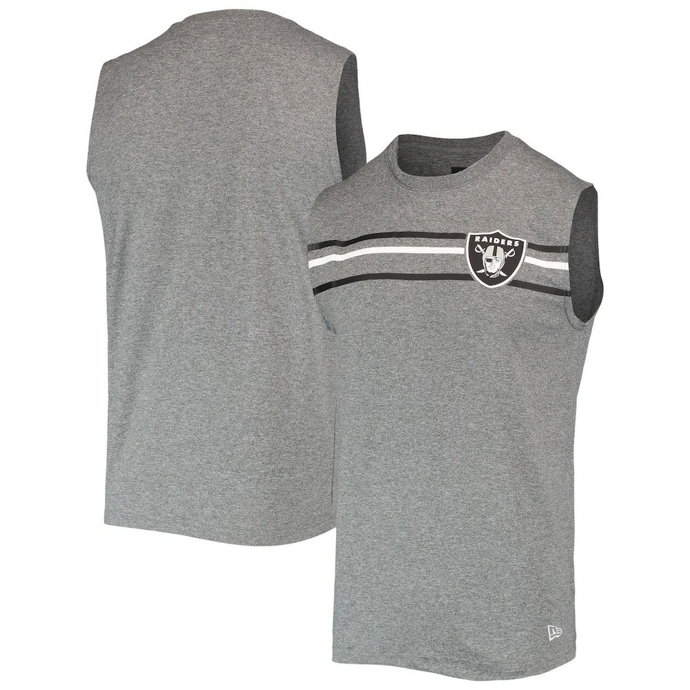 Brushed Sleeveless Tank Top - Las Vegas Raiders Tops