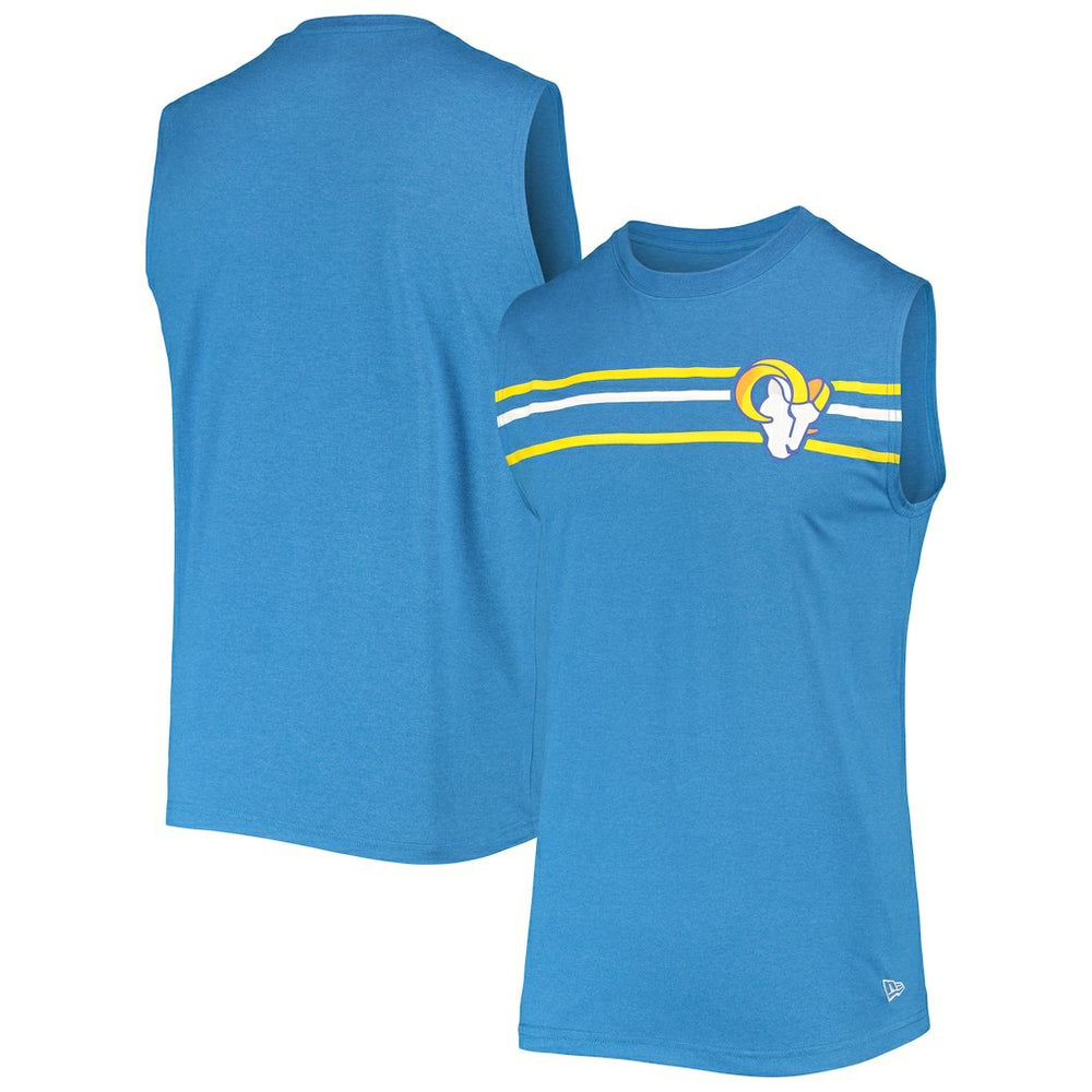 Brushed Sleeveless Tank Top - Los Angeles Rams Tops