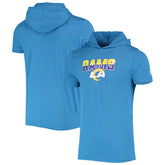Team Brushed Hoodie T-Shirt - Los Angeles Rams Hoodies