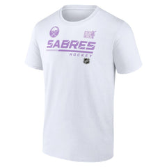 NHL Buffalo Sabres NHL Hockey Fights Cancer T-Shirt