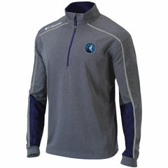 Columbia Minnesota Timberwolves Omni-Wick Shotgun 2.0 Quarter-Zip Pullover Top