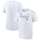 NHL New Jersey Devils NHL Hockey Fights Cancer T-Shirt