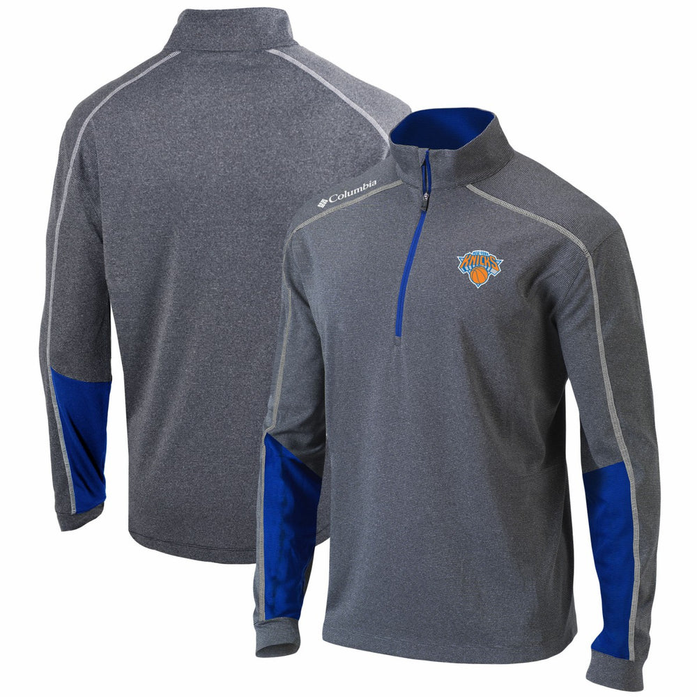 Columbia New York Knicks Omni-Wick Shotgun 2.0 Quarter-Zip Pullover Top