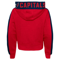 NHL Washington Capitals Girls Youth Record Setter Pullover Hoodie