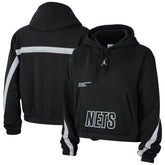 Brooklyn Nets Jordan Brand Women's Courtside Statement Edition Pullover Hoodie