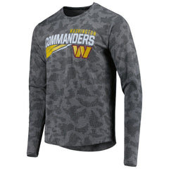 MSX by Michael Strahan Camo Long Sleeve T-Shirt - Washington Commanders T-shirts