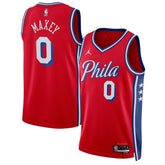 Tyrese Maxey Philadelphia 76ers Jordan Brand Unisex Swingman Jersey