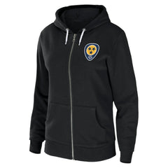 NHL Nashville Predators WEAR by Erin Andrews Women's Sponge Fleece Full-Zip Hoodie