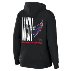 NHL Washington Capitals WEAR by Erin Andrews Women's Sponge Fleece Full-Zip Hoodie