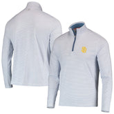 Navy San Diego Padres Vineyard Vines Sankaty Quarter-Zip Sweatshirt