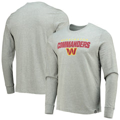 '47 Traction Super Rival Long Sleeve T-Shirt - Washington Commanders T-shirts