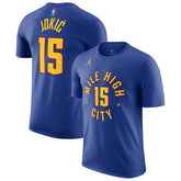Nikola Jokic Denver Nuggets Jordan Brand 2022/23 Statement Edition Name & Number T-Shirt sale
