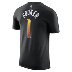 Devin Booker Phoenix Suns Jordan Brand 2022/23 Statement Edition Name & Number T-Shirt