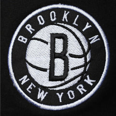 Brooklyn Nets Big & Tall Contrast Stitch Knit Shorts