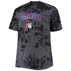 Philadelphia 76ers Big & Tall Marble Dye Tonal Performance T-Shirt