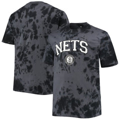 Brooklyn Nets Big & Tall Marble Dye Tonal Performance T-Shirt