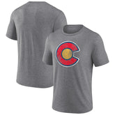NHL Colorado Avalanche Wraparound Tri-Blend T-Shirt