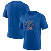 NHL New York Rangers Wraparound Tri-Blend T-Shirt
