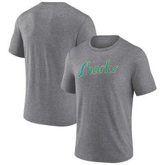 NHL San Jose Sharks Wraparound Tri-Blend T-Shirt
