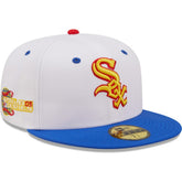 White/Royal Chicago White Sox New Era 2005 World Series Cherry Lolli 59FIFTY Fitted Hat