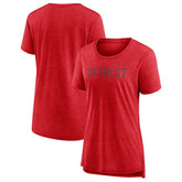 NHL Detroit Red Wings Women's Slow Whistle Tri-Blend T-Shirt