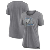 NHL Tampa Bay Lightning Women's Slow Whistle Tri-Blend T-Shirt