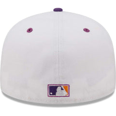 White/Purple New York Yankees New Era 2000 World Series Grape Lolli 59FIFTY Fitted Hat