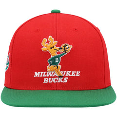 Mitchell & Ness Milwaukee Bucks Hardwood Classics Snapback Hat