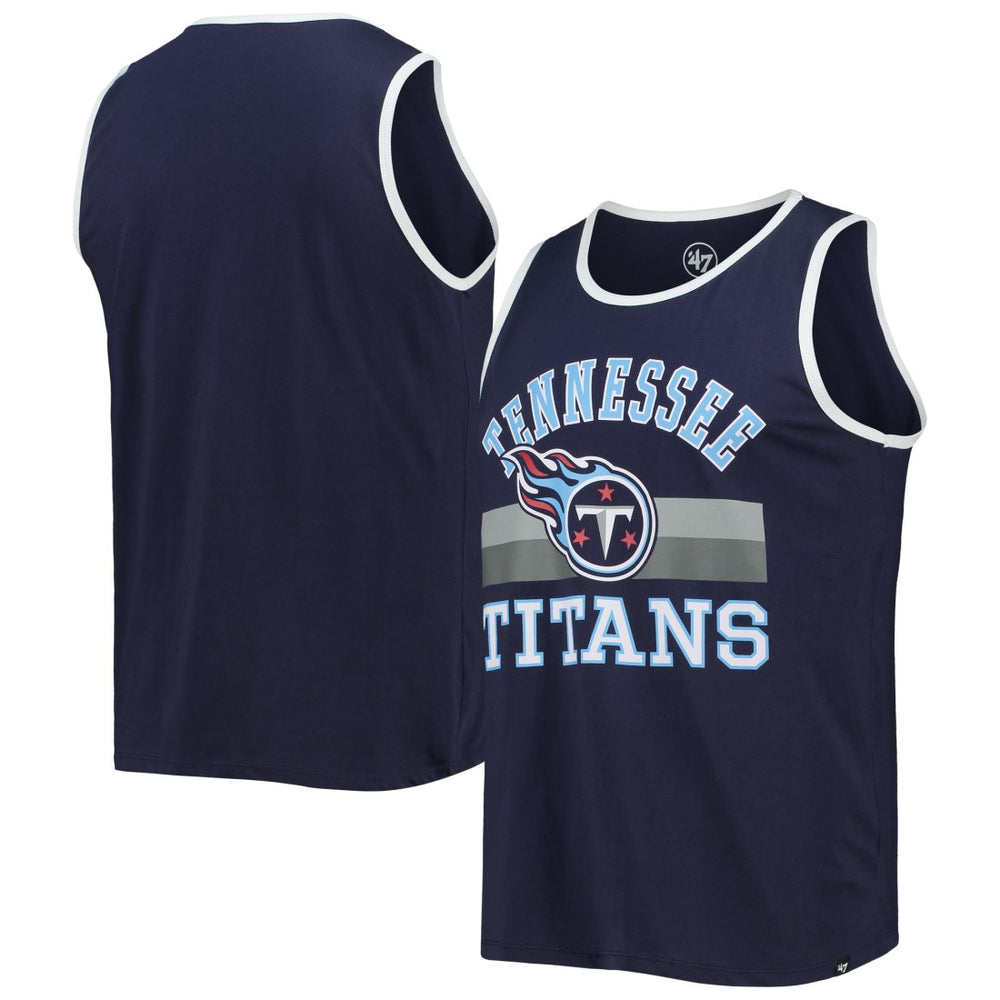 '47 Edge Super Rival Tank Top - Tennessee Titans Tops