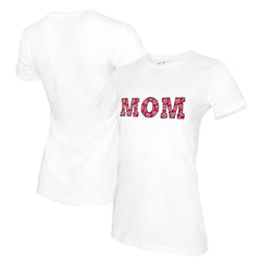 White Washington Nationals Tiny Turnip Women's Mom T-Shirt
