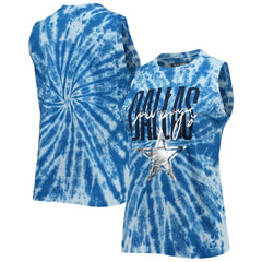 Lauren James Women's Tie-Dye Jersey Boxy Tank Top - Dallas Cowboys Jerseys