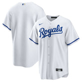 White Kansas City Royals Nike Home Blank Replica Jersey
