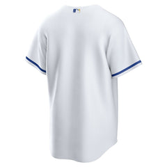 White Kansas City Royals Nike Home Blank Replica Jersey