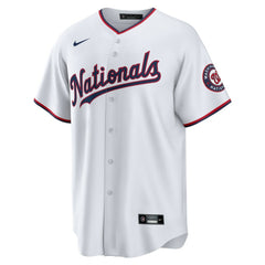 White Washington Nationals Nike Home Blank Replica Jersey