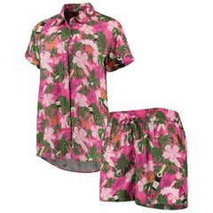 Brooklyn Nets Lusso Women's Finley-Frankie Party Top & Shorts Set