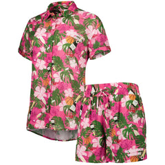 Golden State Warriors Lusso Women's Finley-Frankie Party Top & Shorts Set sale