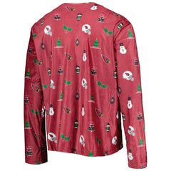 FOCO Holiday Repeat Long Sleeve T-Shirt - Arizona Cardinals T-shirts