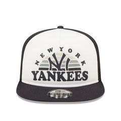 White/Navy New York Yankees New Era Gradient Golfer 9FIFTY Snapback Hat