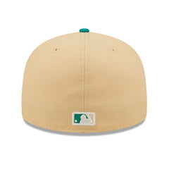 Natural/Teal San Francisco Giants New Era Mango Forest 59FIFTY fitted hat