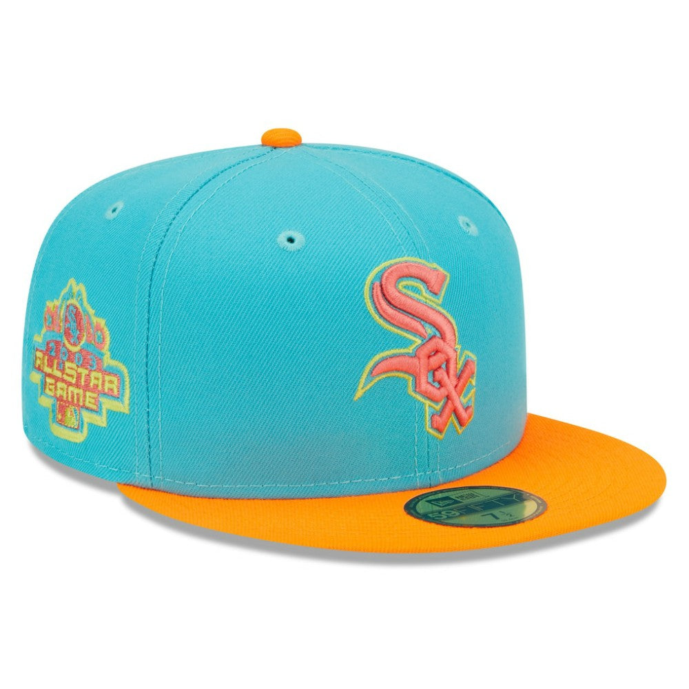 Blue/Orange Chicago White Sox New Era Vice Highlighter 59FIFTY Fitted Hat