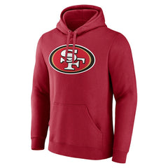 Team Authentic Personalized Name & Number Pullover Hoodie - San Francisco 49ers Hoodies