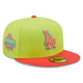 Green/Red Los Angeles Dodgers New Era Cyber Highlighter 59FIFTY Fitted Hat