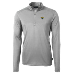 Cutter & Buck Big & Tall Virtue Eco Pique Quarter-Zip Pullover Jacket - Jacksonville Jaguars Pullover