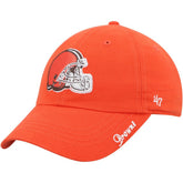 '47 Women's Miata Clean Up Primary Logo Adjustable Hat - Cleveland Browns Hats