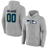 Team Authentic Custom Pullover Hoodie - Seattle Seahawks Hoodies