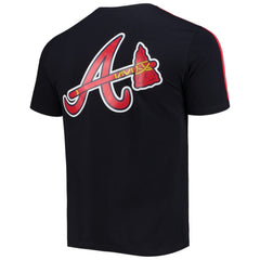 Navy/Red Atlanta Braves Pro Standard Taping T-Shirt