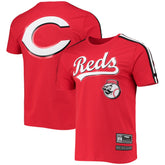 Red/Black Cincinnati Reds Pro Standard Taping T-Shirt