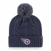 '47 Women's Bauble Cuffed Knit Hat with Pom - Tennessee Titans Hats